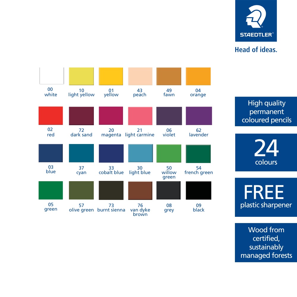 Staedtler Luna Coloured Pencils - Image 4