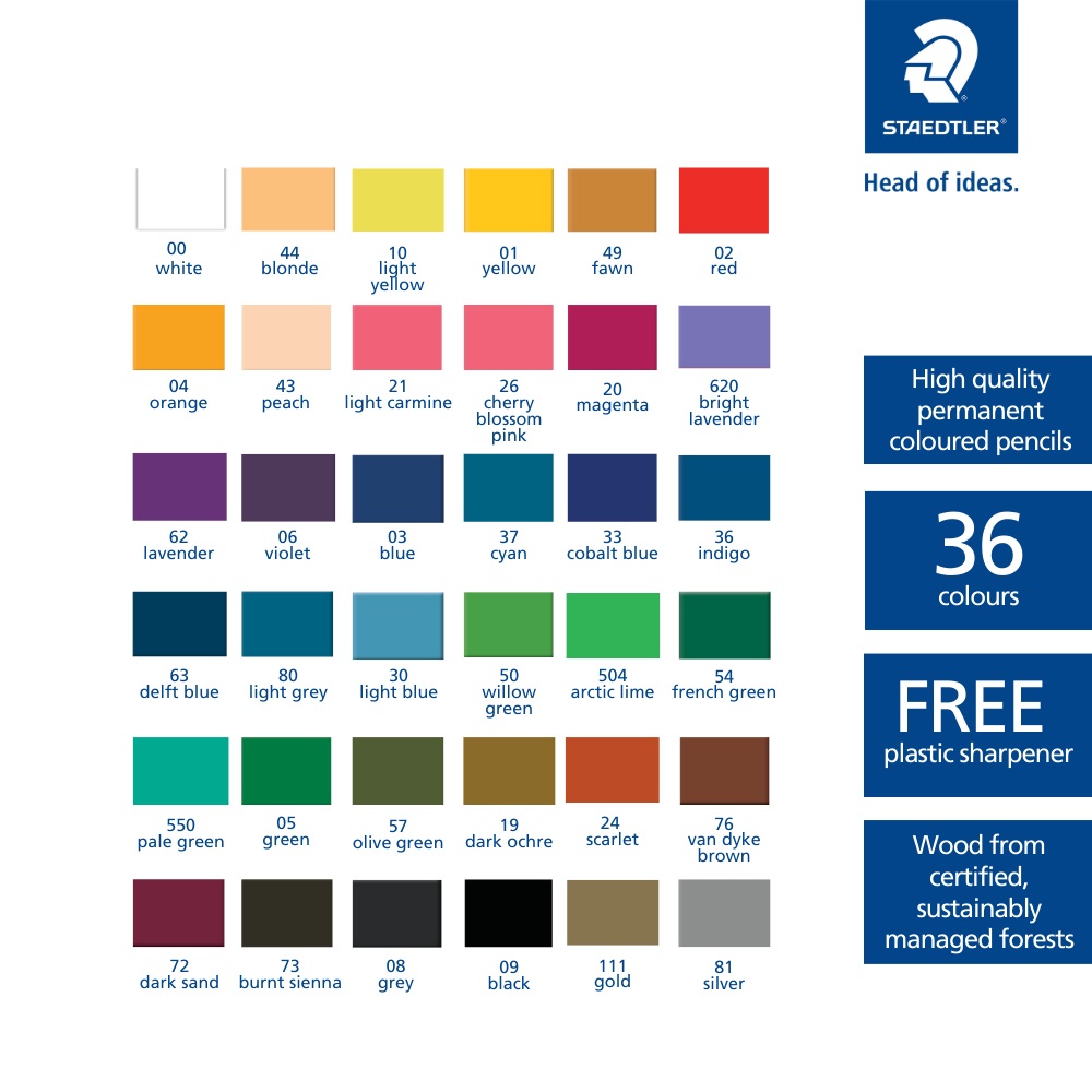 Staedtler Luna Coloured Pencils - Image 5