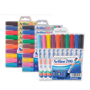 Artline Permanent Marker Set