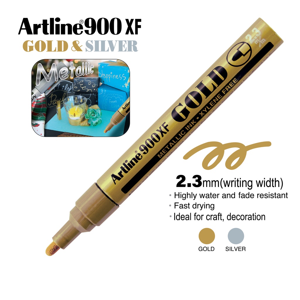 Artline 900XF Metallic Marker - Image 4