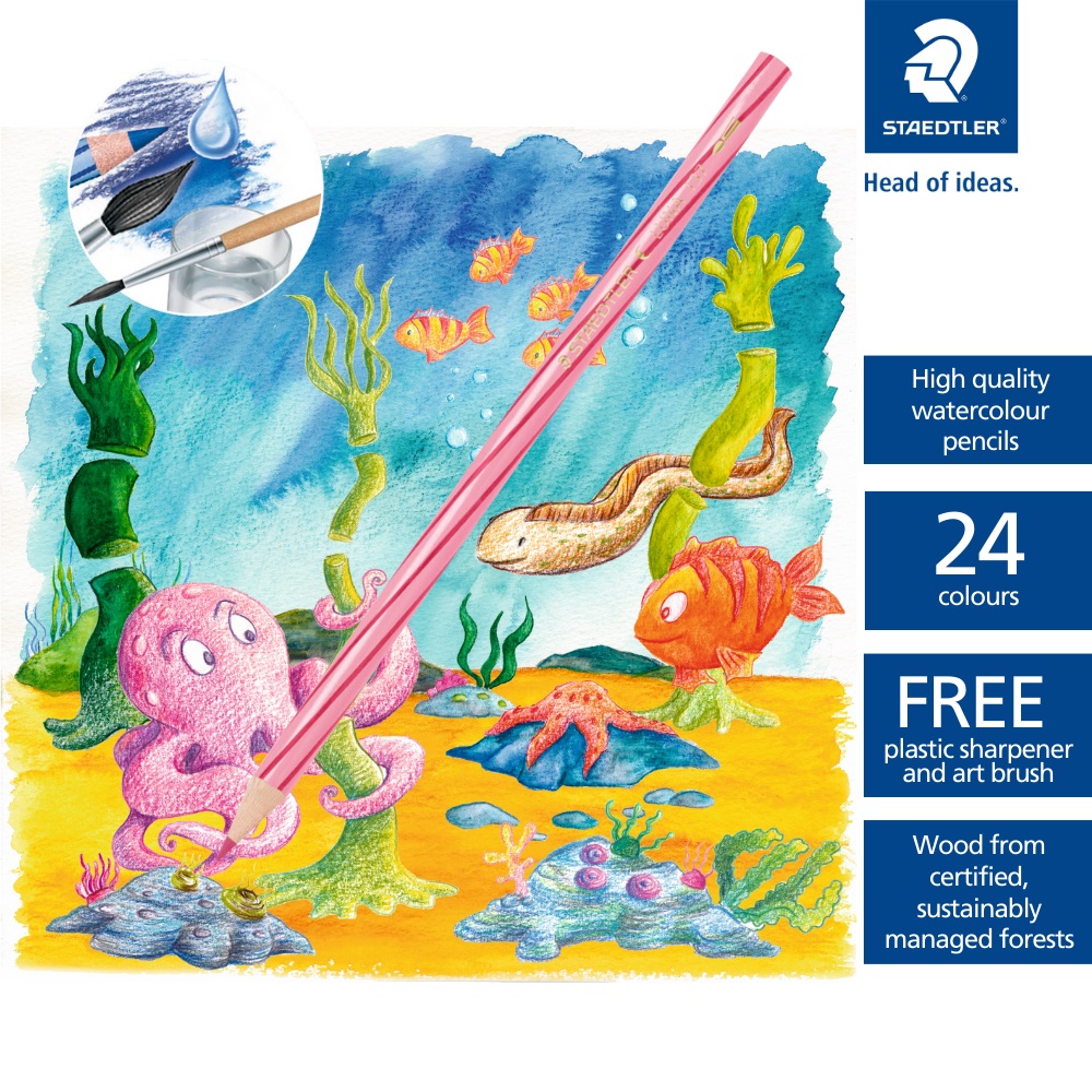 Staedtler Luna Classic Watercolour Pencils - Image 3