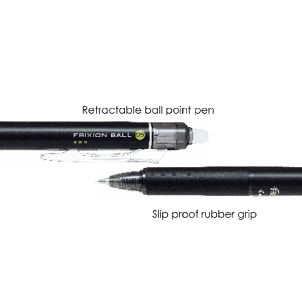 Pilot Frixion Erasable Ball Pen - Image 2