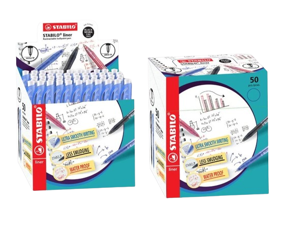 Stabilo Liner 348 Ball Pen Box - Image 2