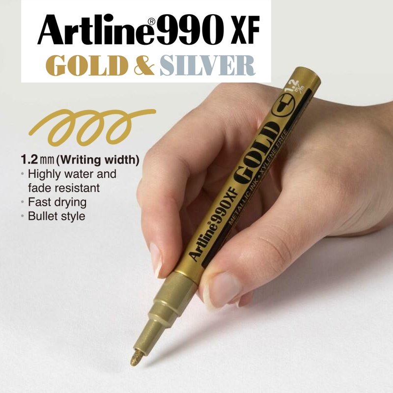 Artline 990XF Metallic Marker - Image 2