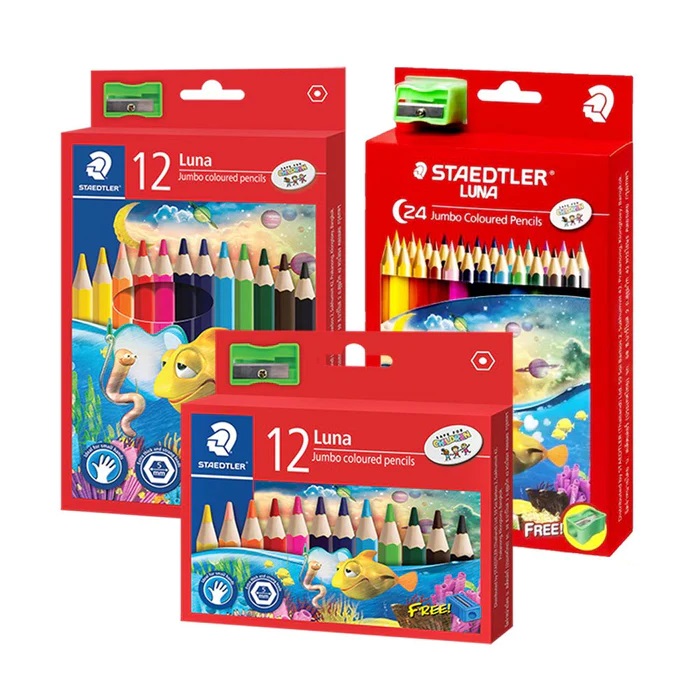 Staedtler Luna Jumbo Coloured Pencils